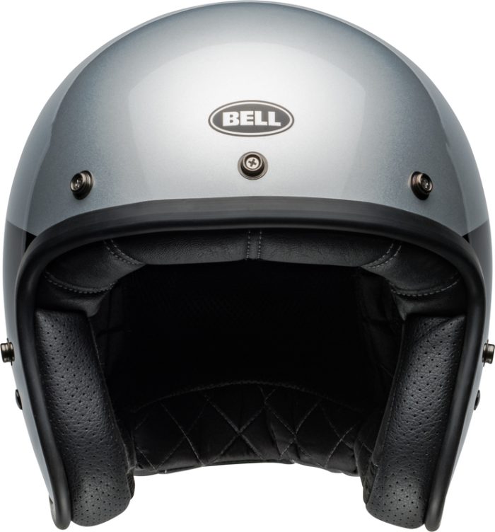 Bell Custom 500 Chassis Gloss Silver Black - Afbeelding 2