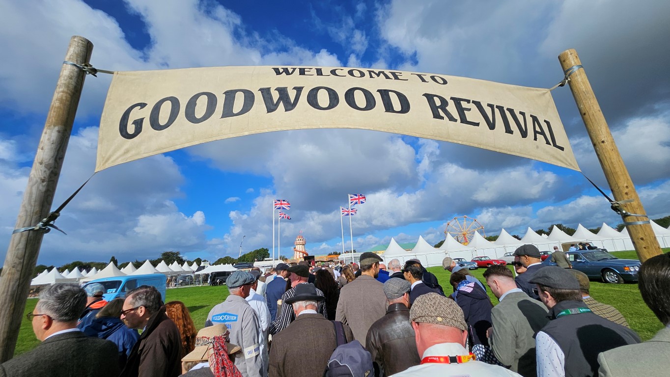 Classic Tours Goodwood entrance