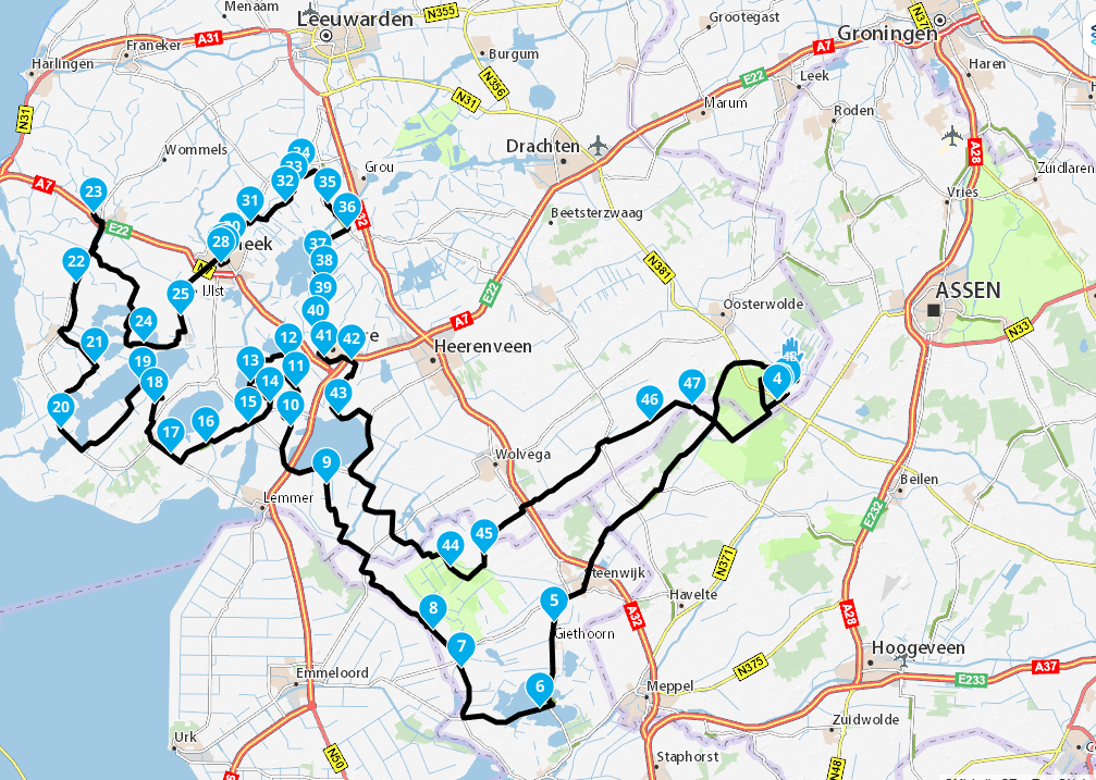 Koop Route Friese meren – Weerribben voordelig via classictours.nl